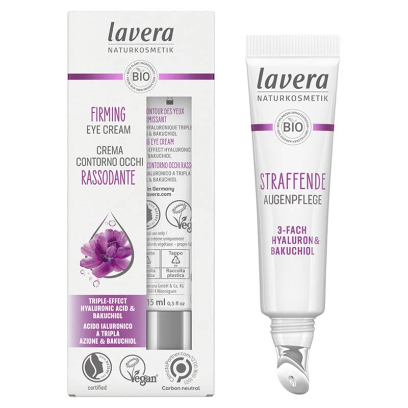 lavera紧致雪绒花补骨脂酚眼霜