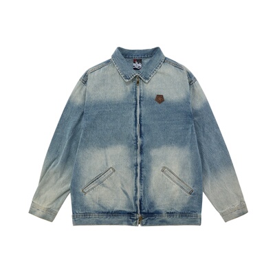 美式嘻哈街头牛仔底特律夹克外套