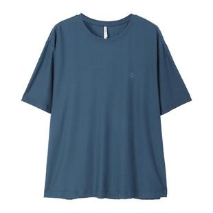 安之伴【巨凉感】男士睡衣夏季纯棉短袖夏款单件上衣可外穿家居服