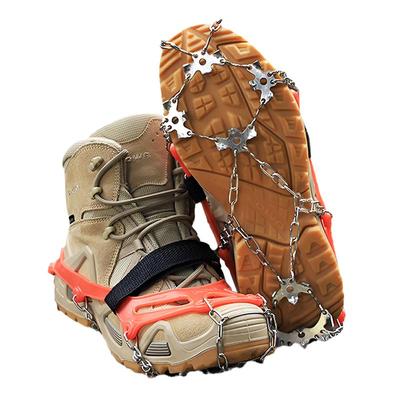 曦途户外冰爪19齿不锈钢防滑鞋套