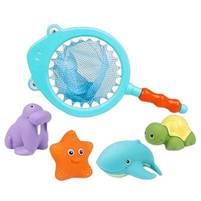 宝宝洗澡玩具戏水捞鱼套装