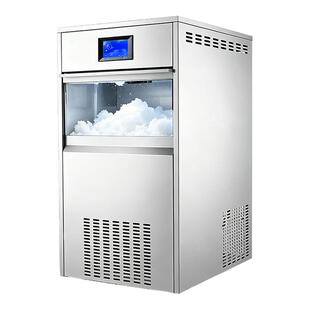 纯雪花制冰机商用100公斤绵绵雪花制雪机海鲜姿造日料三文鱼刺身