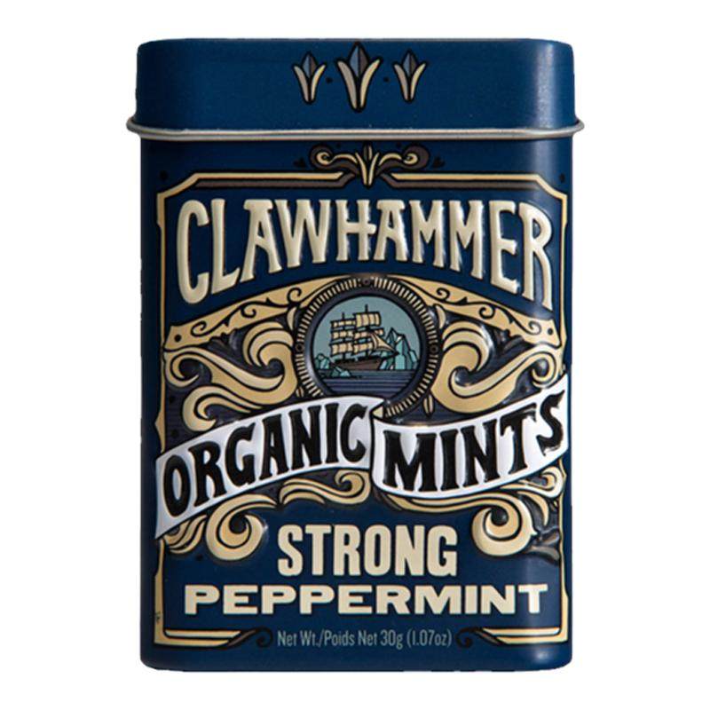 Clawhammer-火辣肉桂生姜黑甘草清新口气天然成分强劲薄荷糖 30g