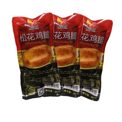 独立包装愈佳松花鸡腿熏烤鸡肉