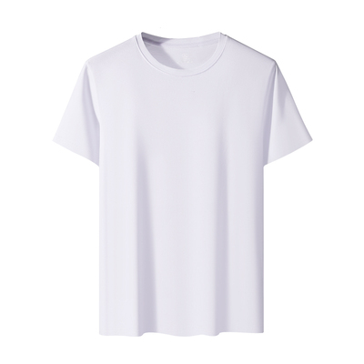 浪莎纯棉白色短袖t恤男夏季韩版