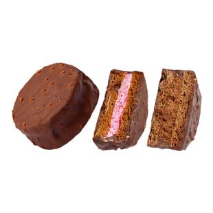 糖学友MCT巧克力梦龙派脆皮黑巧蛋糕无糖精无麸质0蔗糖生酮食品