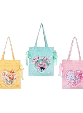 哔哩哔哩新品初音未来超糖分黏合少女手袋抱枕挂件收纳盘挂画