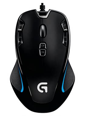 罗技G300s二手左手有线电竞鼠标