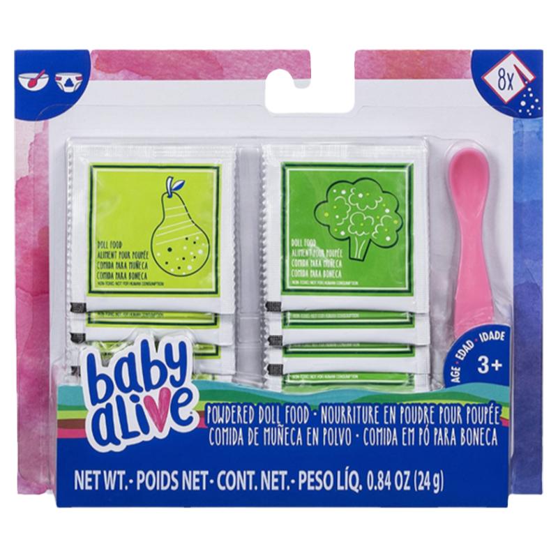 孩之宝baby alive淘气宝贝娃娃食玩辅食宝宝过家家做饭饭套装玩具