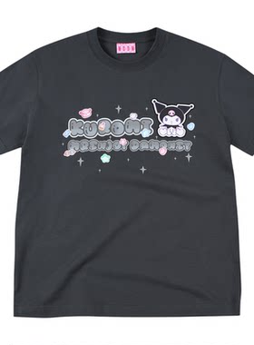 MEDM×三丽鸥可爱logo短袖T恤