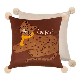 动物之森可爱卡通抱枕沙发床头靠枕可拆洗枕套办公室车载枕头靠垫