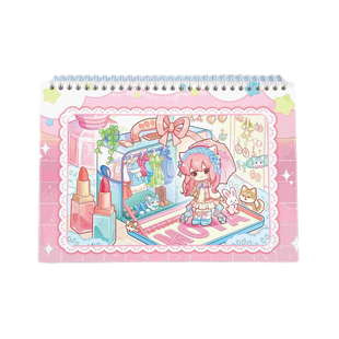 萌牙社离型本简约A4/B5胶带贴纸牙牙离型纸本新品双面光手帐工具