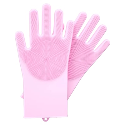 宠物洗澡手套防抓防咬加长