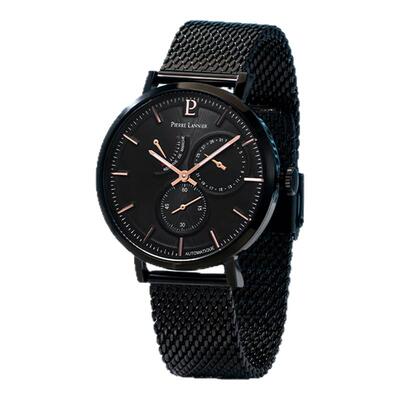 法国连尼亚PL黑武士夜光手表男士自动机械手表时尚商务简约防水表