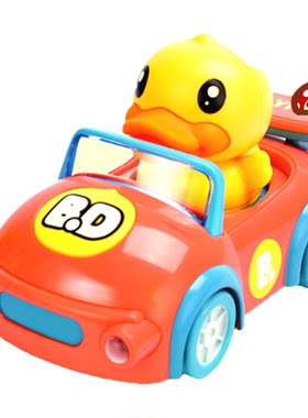 B.Duck小黄鸭儿童惯性遥控玩具车