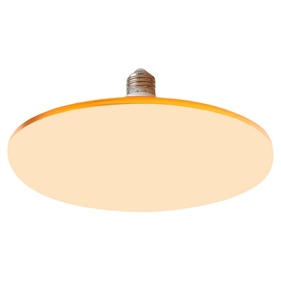 飞碟led节能灯超亮暖黄光灯泡e27螺口 70W螺旋家用球泡卧室照明灯