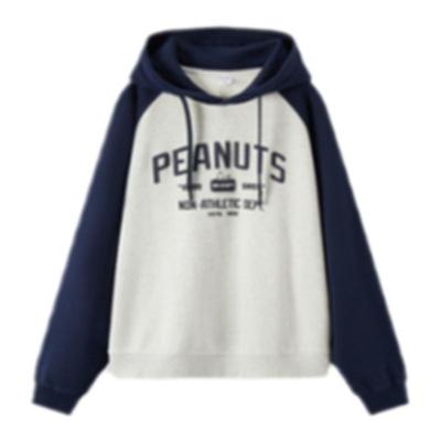 森马情侣装美式学院风卫衣男