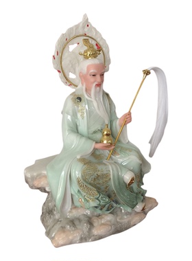 太上老君鸿钧老祖神像摆件