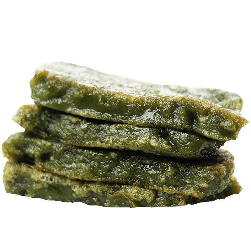 浙江传统手工糕点艾草青团铜锣糕