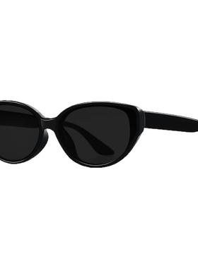 超轻复古猫眼墨镜女高级感