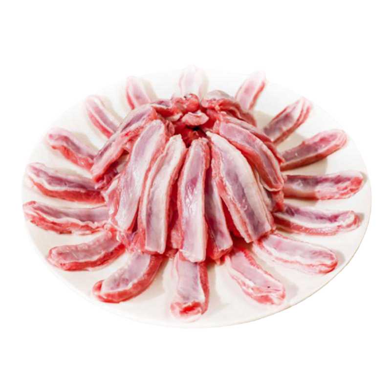 羊肋间肉新鲜羊排肉去骨烧烤专用生羊排/肋排