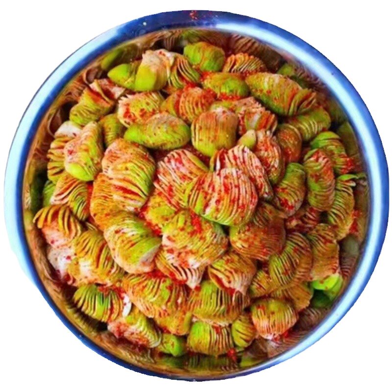 四川麻辣味大头菜新鲜咸菜麻辣味榨菜片下饭菜脆儿菜菱角菜泡菜