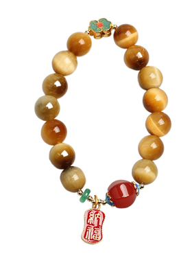 普陀山寺庙男女款虎眼石视频反馈