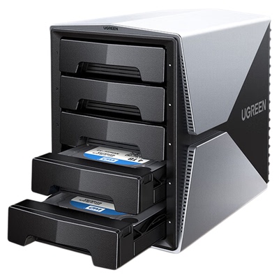 绿联硬盘阵列盒磁盘柜