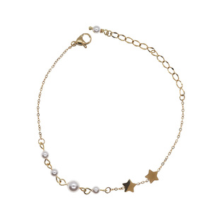 拾壹纪「星光」原创ins小众设计手工珍珠星星复古手链闺蜜首饰