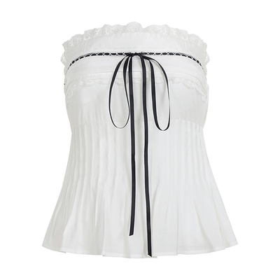 【韩系辣妹】复古纯欲风蕾丝抹胸