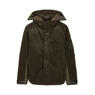 [商场同款]速写男装2025冬季新品羽绒服短款连帽拼接潮9PAC14100