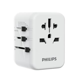 飞利浦多国转换插头插座/出国旅行转换器/澳大利亚新西兰国内可用