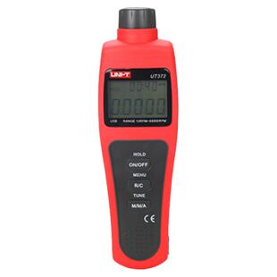 优利德UT371/UT372非接触转速表马达发动机汽修测速仪激光转速计