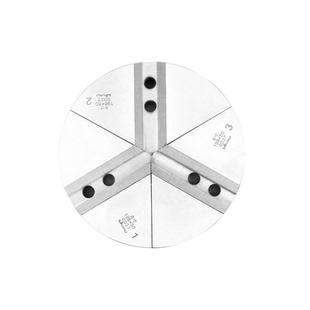 液压卡盘三爪非标扇形爪液压软爪液压全包爪10寸5 6 8 12 15加高