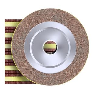 千叶轮抛光轮千页轮卡盘金属不锈钢砂纸打磨轮千叶片125/250/300