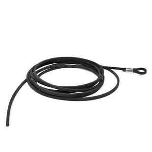 橡胶钢丝绳挂车货车车厢刹车拉绳带胶包胶压扣捆绑耐磨胶皮绳用品