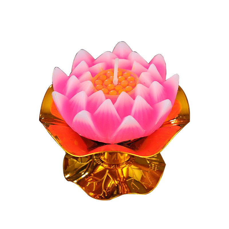 整箱装小和尚莲花灯供佛具教荷花