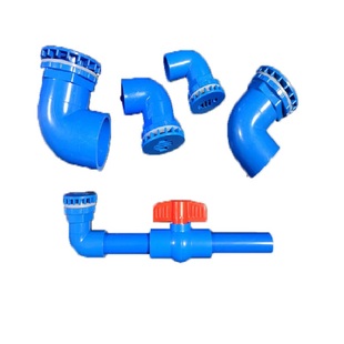 鱼缸排水带开关套件 直弯强排水 乌龟箱鱼缸塑料过滤箱底排污排水