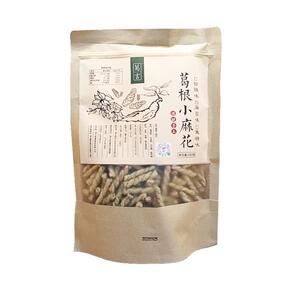 湖北绿珍葛根手工小麻花海苔味传统美食网红小辫袋装解馋零食麻花