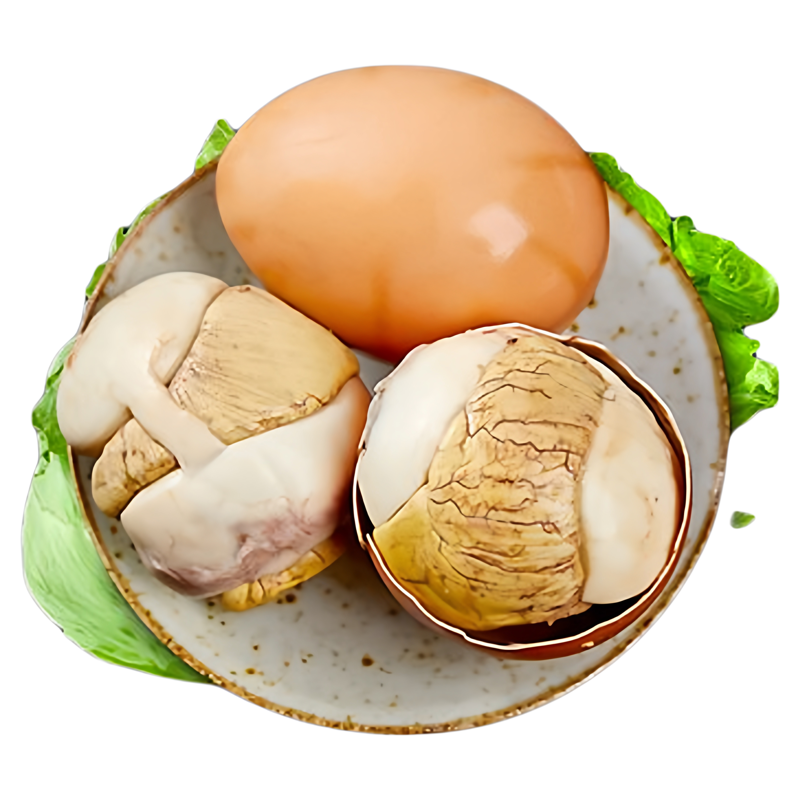 麻酱毛蛋香辣毛蛋18天活珠子熟开袋即食喜蛋