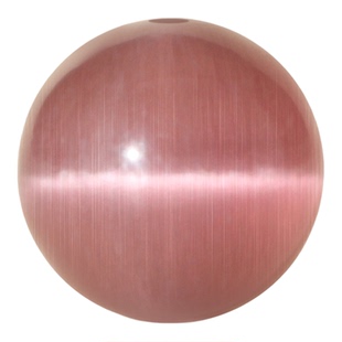 粉色猫眼石散珠diy饰品配件珠子白色猫眼珠串珠手串手链圆珠批发