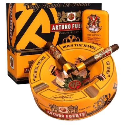 ARTURO FUENTE 阿图罗富恩特时间之手雪茄烟灰缸 陶瓷材质 四人位