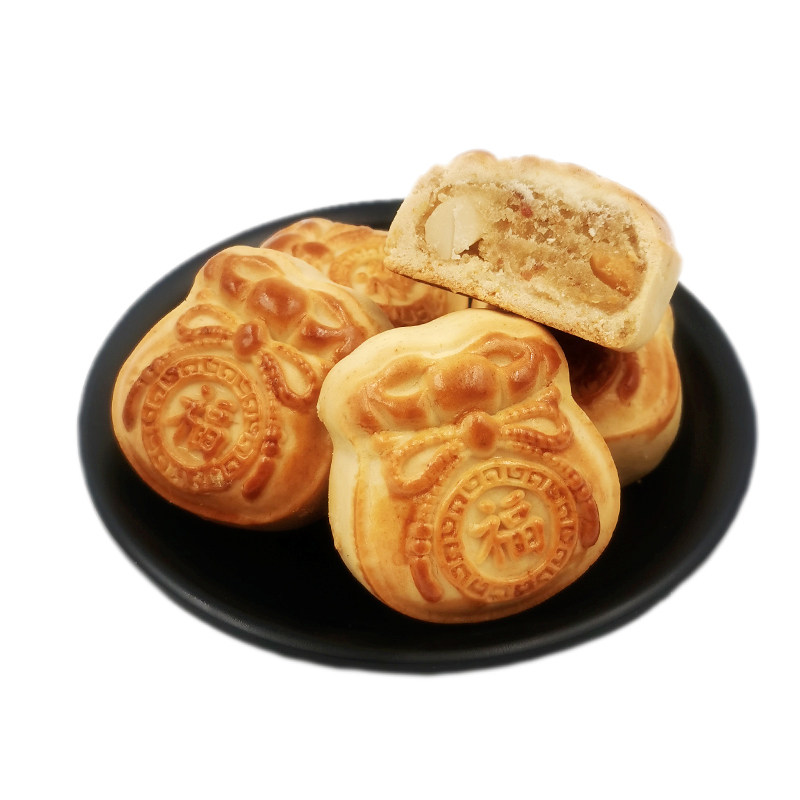 桂顺斋天津软香酥清真花生馅糕点