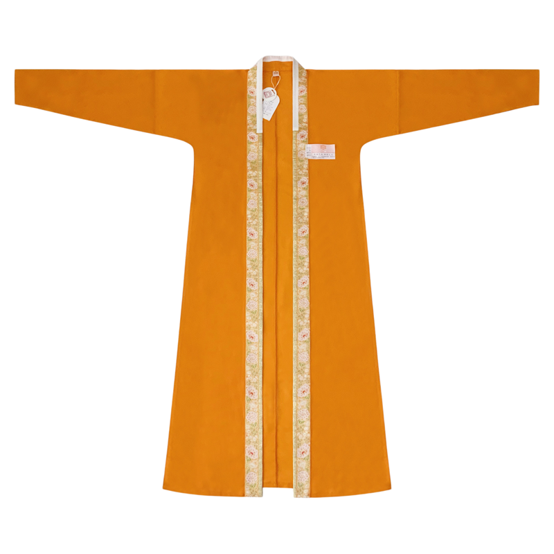 堂春三月 三湫 宋制汉服天丝长衫日常款羊腿袖长褙子女款百迭裙