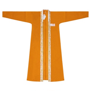 堂春三月 三湫 宋制汉服天丝长衫日常款羊腿袖长褙子女款百迭裙