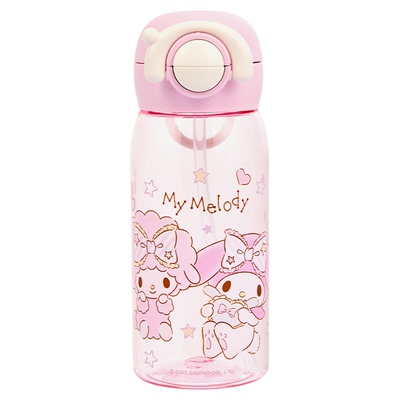 MINISO名创优品三丽鸥水杯夏季随手杯可爱女生运动学生吸管杯子