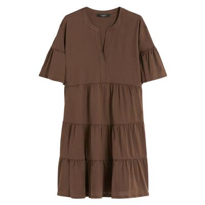 【春夏新降】Weekend MaxMara 26女装棉质V领连衣裙5621046206&