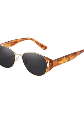 老钱风防晒墨镜太阳镜女