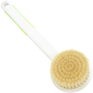 TOWA日本进口搓澡浴刷长柄软毛沐浴搓背刷子洗澡刷搓澡巾