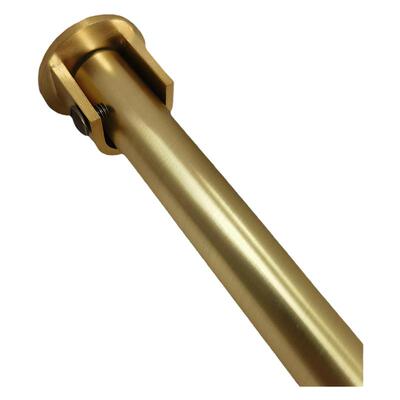 窗艺两头装罗马杆法兰座电镀颜色